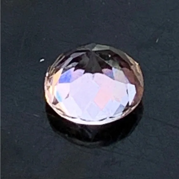 1.10 Ct Pink Tourmaline Round Faceted Gemstone - Picture 5 of 17